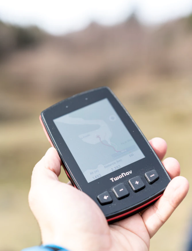 TwoNav GPS-Gerät für Outdoor-Aktivitäten.