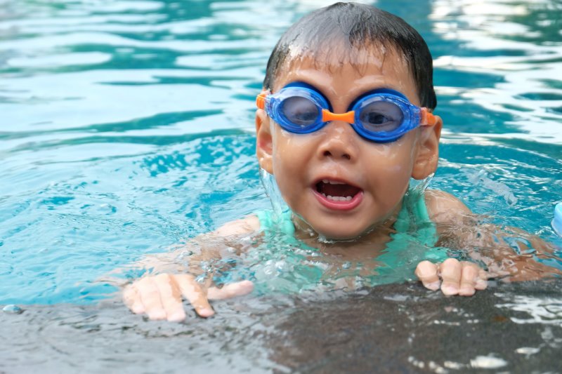 Schwimmuhr für Kinder